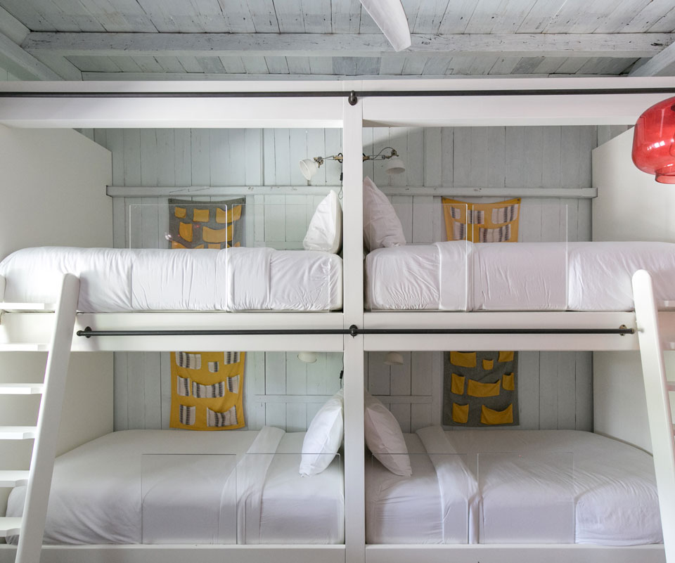 Villa 1880 - Guest bedroom one layout